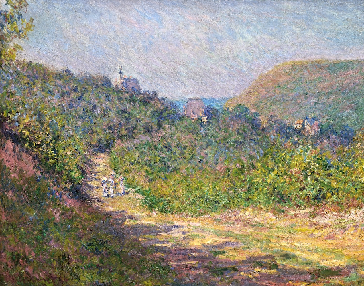 クロード・モネ《プティット＝ダルにて》（1884）　Photo: Sotheby’s