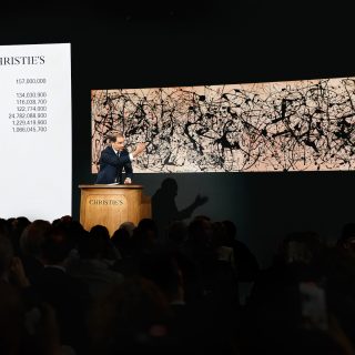貴重絵画 ポロック《Number 7A》が約286億円で新記録──10分間の激戦、史上最高