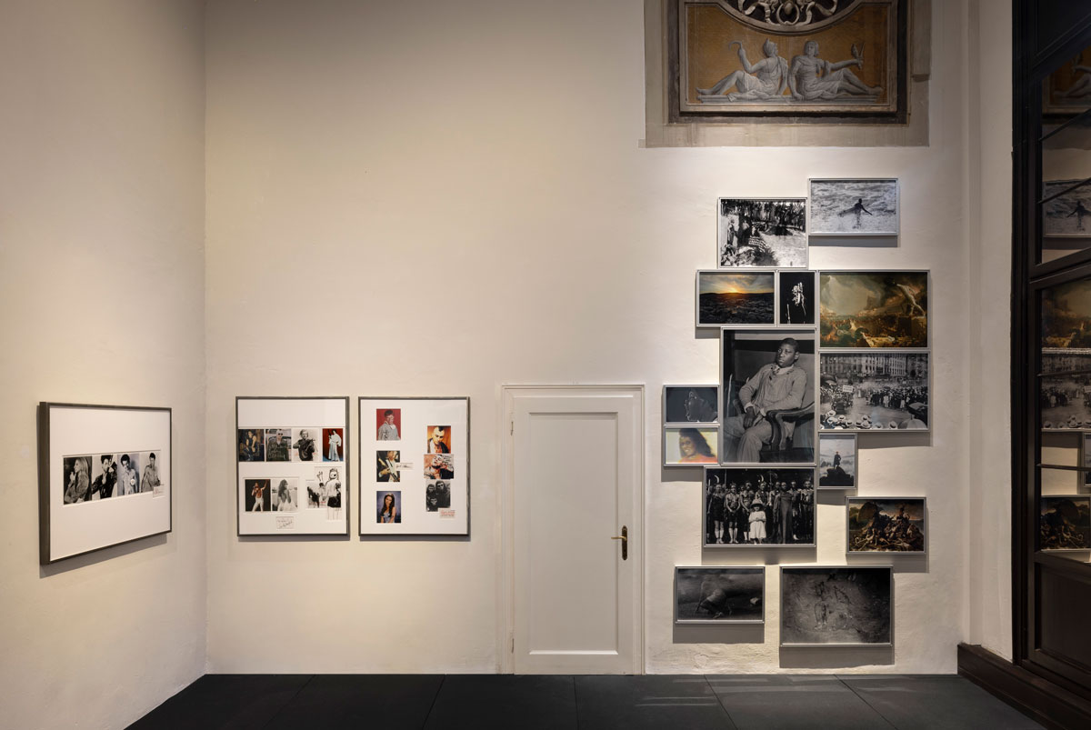ヴェネチアのプラダ財団で開催中の展覧会「Helter Skelter: Arthur Jafa and Richard Prince」(2026)の展示風景。Photo: Andrea Rossetti/Courtesy Fondazione Prada