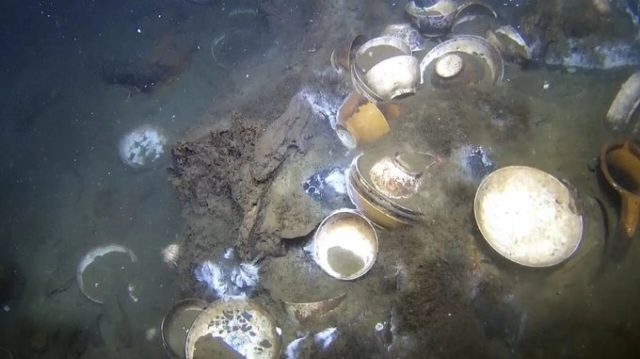 ノルウェー沖の沈没船から大量の中国製磁器。18世紀の交易ネットワーク
