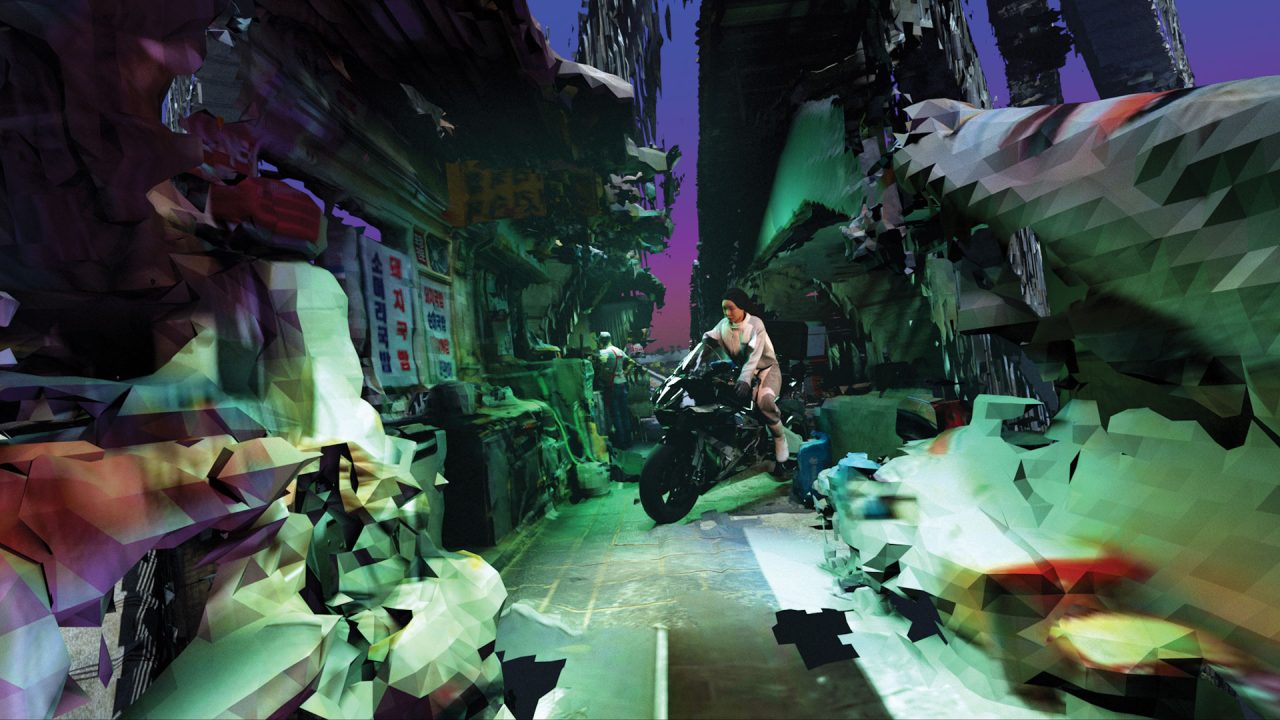 キム・アヨン《Delivery Dancer’s Sphere》（2022）　Photo: Courtesy Ayoung Kim Studio Ayoung Kim Studio