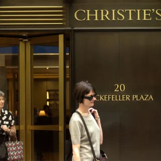 ロックフェラー・センターにあるクリスティーズ本社の外観。Photo: Spencer Platt/Newsmakers