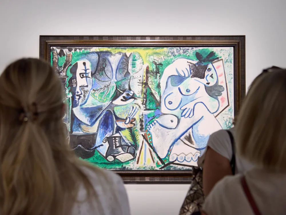 Pablo Picasso's 1963 painting 