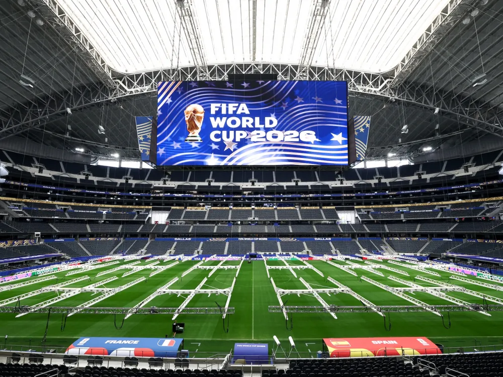 FIFAワールドカップ2026、スペイン対フランス戦の会場となったダラス・スタジアム。Photo: Franck Fife/AFP via Getty Images