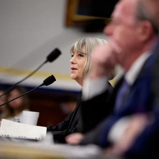 スミソニアン国立アメリカ歴史博物館長を務めるアンシア・ハーティグ。Photo: Andrew Harnik/Getty Images