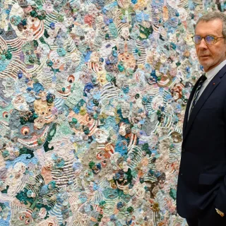 Arne Glimcher. Photo Ben A. Pruchnie/Getty Images for Pace London