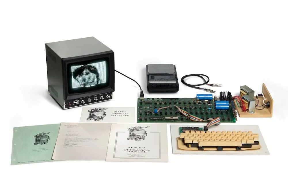 動作確認済み「Apple-1」が最高予想額1億円超でオークションへ。ウォズ