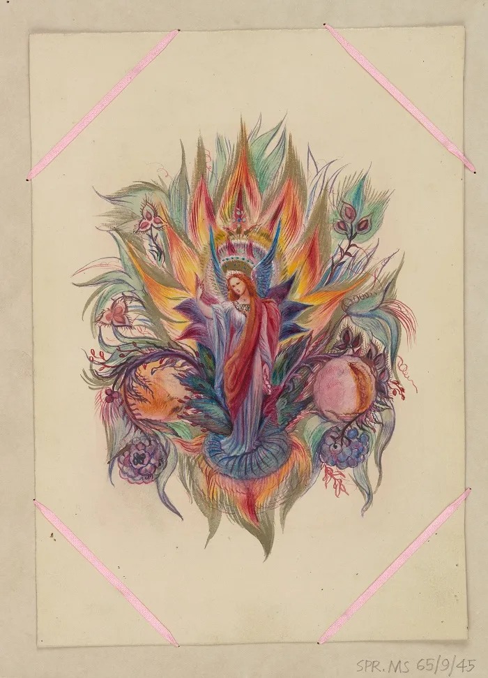 アンナ・メアリー・ハウィット《Spirit drawing》（1858年頃）　Photo: Wikimedia Commons.